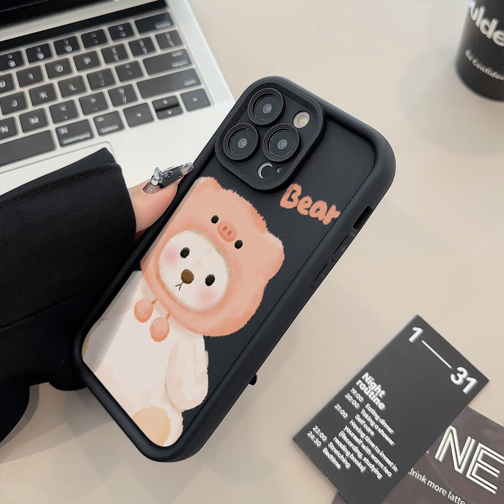 Telefonveske for iPhone 11 13 12 14 15 16 Pro Max 7 8 Plus XR XS Max Samsung A55 S24 S23 A02S Redmi 9 13C 9A 10 A3 OPPO A15S A16 A17 A18 A38 A53 A54 A31