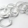 Anelli per Tende da Doccia in Plastica Ganci per Tende Clip per Tenda da Bagno Scivoli Ganci per Tende da Doccia Appendiabiti Accessori da Bagno