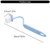 Three Color S Curved Toilet Brush Durability Plastic Construction Multiple Surfaces Cleaner For Bathroom Kitchen Corners