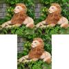 Vivid Lion Plush Soft Cuddly Huge Stuffed Animal Delightful Jungle Doll For Kids