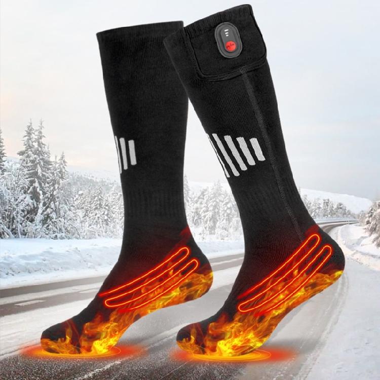 Winter Foot Warmer Heated Socks Suitable for Skiing Cycling Hunting Rechargeable