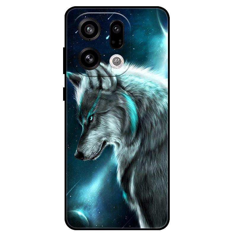 For Oppo Find X9 Pro Case Silicone Luxury Space Soft Bumper for Oppo Find X 9 X9Pro 5G 2025 Phone Cover TPU Funda Shockproof