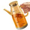 Rubber Base Olive Oil Dispenser Leakproof Soy Sauce Pot Glass Oil Cruet Container  Gadgets
