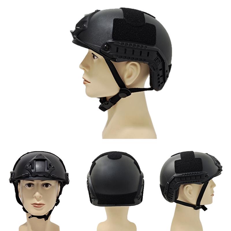 FAST Tactical Rail Helmet for Outdoor Sports, Cycling, Mountaineering, and Real CS Training
