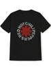 Red Hot Chili Peppers Unisex Grafik-T-Shirt - Schwarzer Bandlogo-Print Kurzarm-T-Shirt