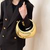 Acrylic Women Bags Luxury Crescent Moon Handbags New Fashion Personality Handbag Suitcase Makeup Dinner Bag Home Decoration