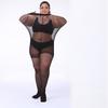 Plus Size Pantyhose Tights 20D Sheer Women Ultra-Thin Stockings Jumbo Big Size 5Xl 6Xl 7Xl 8Xl Medias De Mujer De Talle Grande