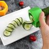 Mehrzweck Gemüseschneider Schraube Gurkenschneider Obst Spiral Schäler Salat Modellierwerkzeuge