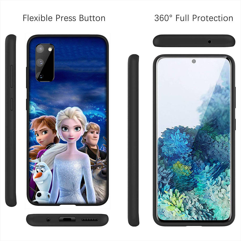 for iPhone 17 16 15 Xiaomi Poco F7 F8 X7 X6 C85 C75 C71 M8 Redmi Note 14 13 12 11 Pro Max 14C 13C 15C A3 A4 Phone Case Wallpaper Elsa Anna Olaf Cover