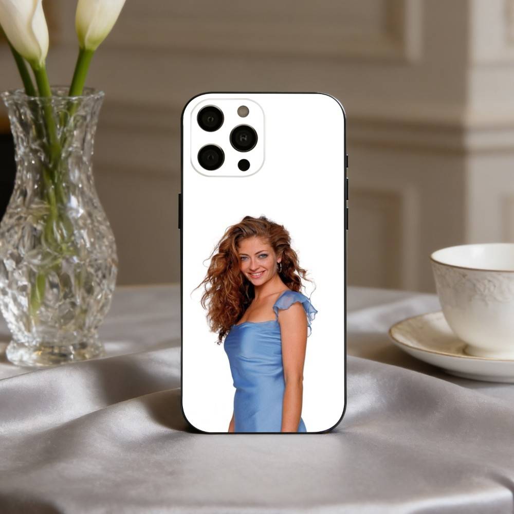 R-Rebecca G-Gayheart Actress Phone Case For iPhone 17pro, 16,15,14,13,12,11 X XR Plus,Others Soft Black Cover