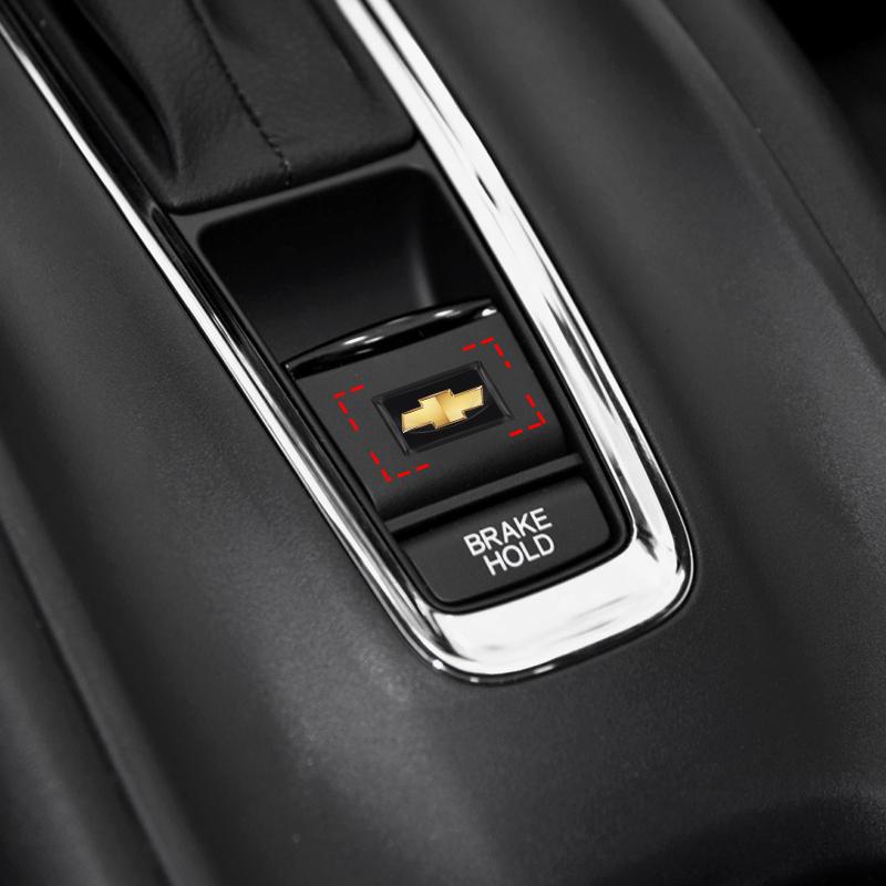 2/5/10 szt. Naklejki 3D z włókna węglowego na kierownicę z logo samochodu dla Chevrolet Cruze Equinox Captiva Trax Malibu Tahoe Impala Sonic