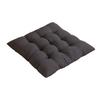 Seat Cushion with High Elasticity Thick Filling Anti-Slip Design Square Solid Color Style Chair Cushion Autumn Winter Chair Pad