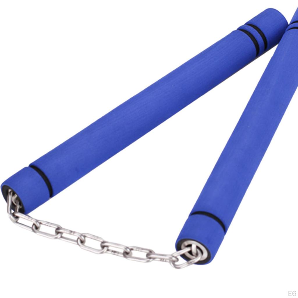 Pěnové tréninkové nunchaku Hračky Měkký nástroj pro děti Dospělé Profesionály Kung Fu Červené