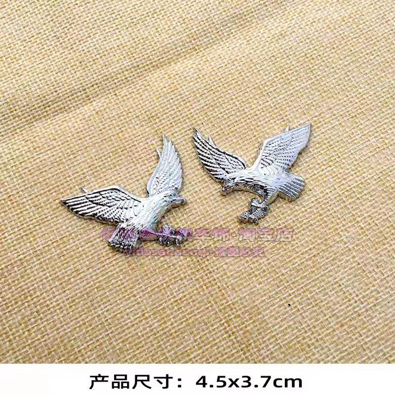 3D Stereoscopic Eagle Metal Car Sticker Eagle Emblem for Motorcycle Fuel Tank Cap Body Decal and Rear Trunk Decorative Badge