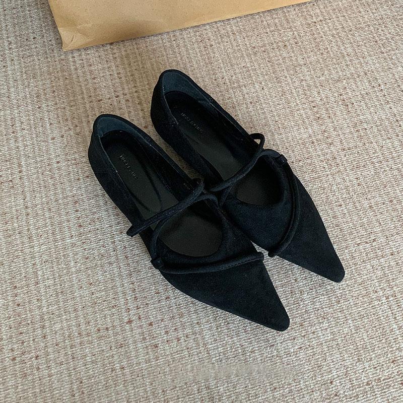 

Мода Мода Остроносые Женские Балетки Женская Обувь С Увеличением Высоты Мягкие Женские Балетки Туфли Лодочки 35 чёрный