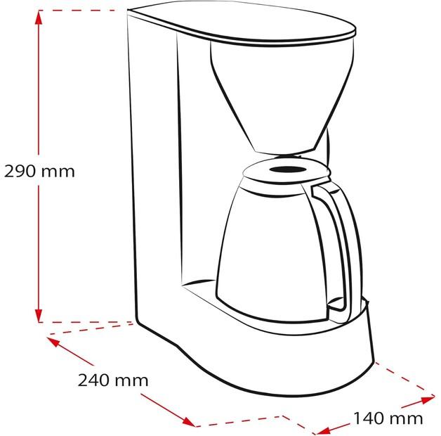 Кофеварка Melitta Single 5 schwarz (M720-1/2)