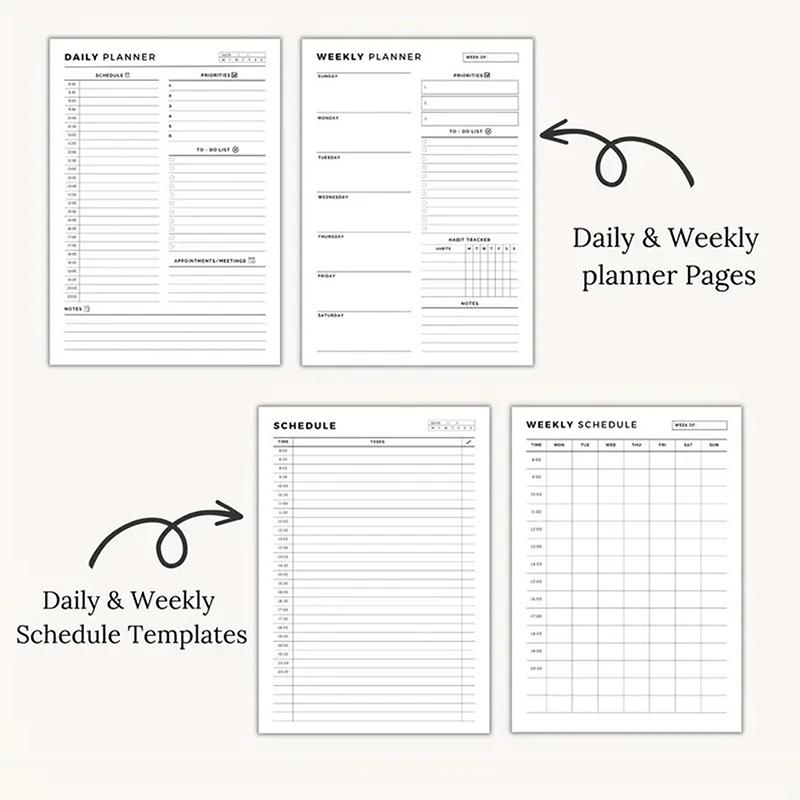 Office Task Planner Set, Office Task List, Office Organization Tracker, Work To Do List, Home Work Planner Kit, Daily Planner
