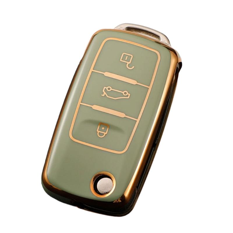 Remote Key Fob Cover Protective Shell Scratchproof Protector Cover Car Key Case Full Protection Key Fob Case