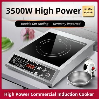 3500W/4200W/5000W Kitchen Cooking Appliances High Power Commercial Induction Cooker Hotel Canteen Dedicated Heating Stove