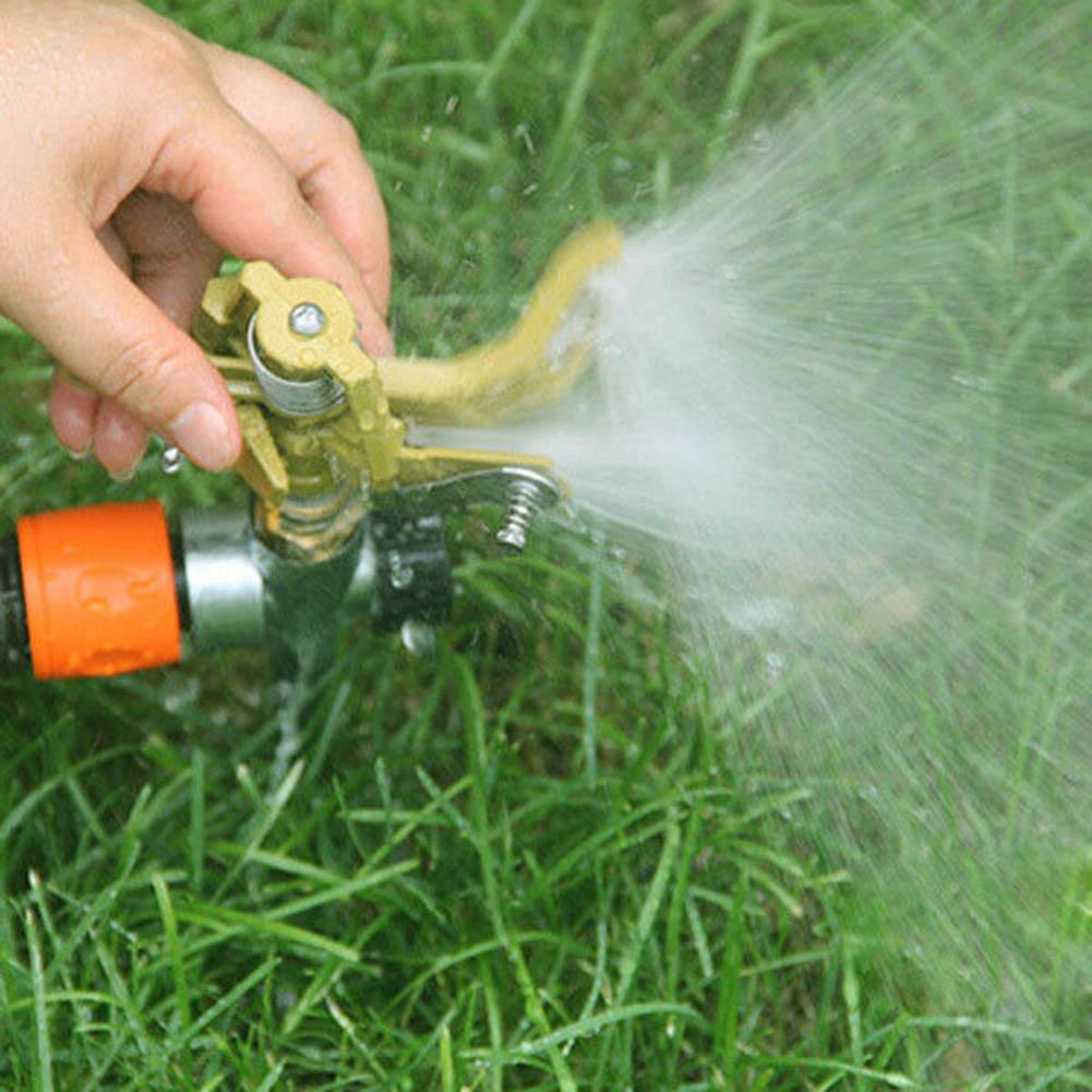 Gartensprinkler, 360 ° Rotation, Bewässerungssystem, automatischer Bewässerungssprinkler für Landwirtschaft, Rasen, Bauernhof, Gewächshaus
