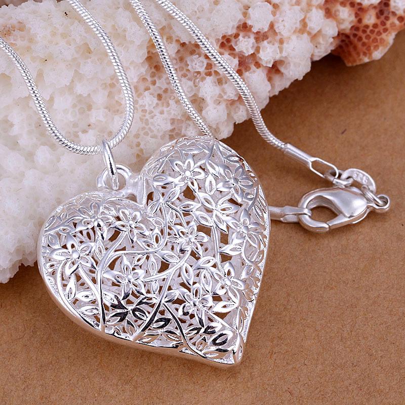 Special offer   Copper precious flower heart necklace earring for women fashion jewelry sets Gift wedding accessories