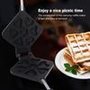 Heart Shape Waffle Maker Pan Non Stick Double Sided Baking Pan Breakfast Sandwich Maker Small Kitchen Appliances