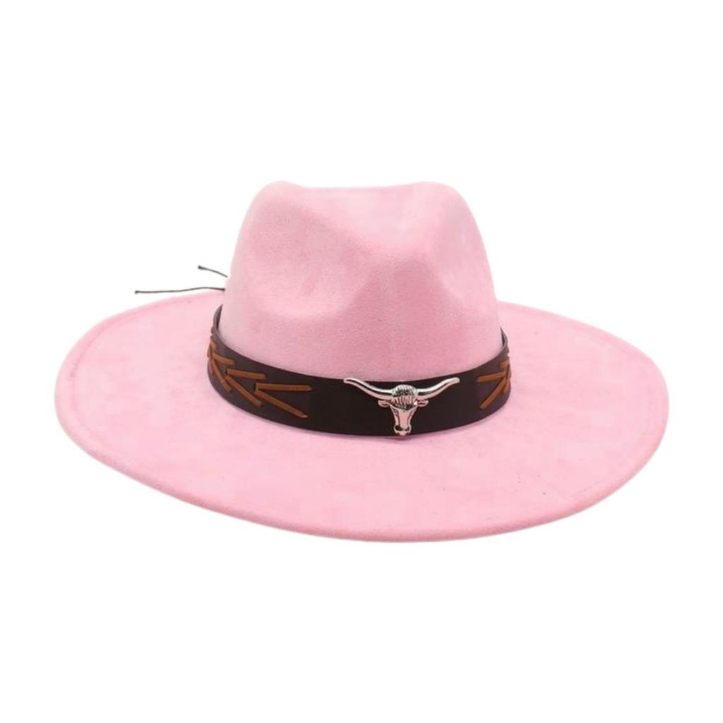 Grassland Ethnic Style Dance Sunscreen Travel Shooting Big Eaves Hat Men'S And Women'S High-End Flat-Brimmed Top Hat