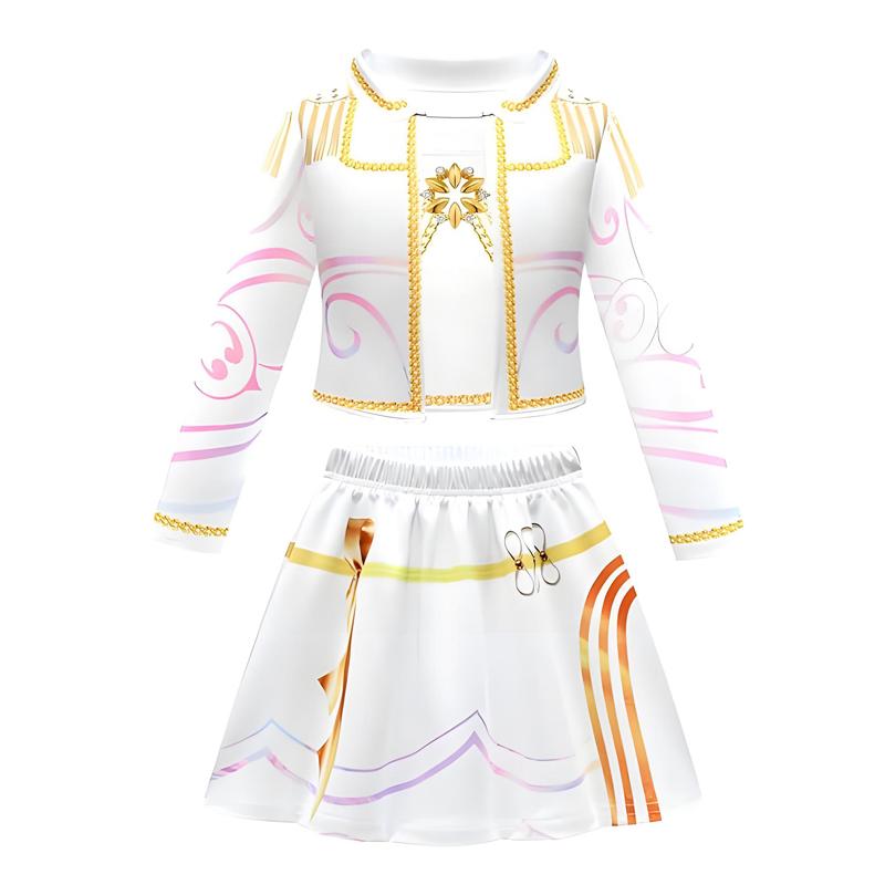 Anime Kids Kpop Demon Hunter Cosplay Rumi Zoey Mira Cosplay Suit Clothes KPop Rumi Zoey Cosplay Huntrix Costume 3D Print Costume