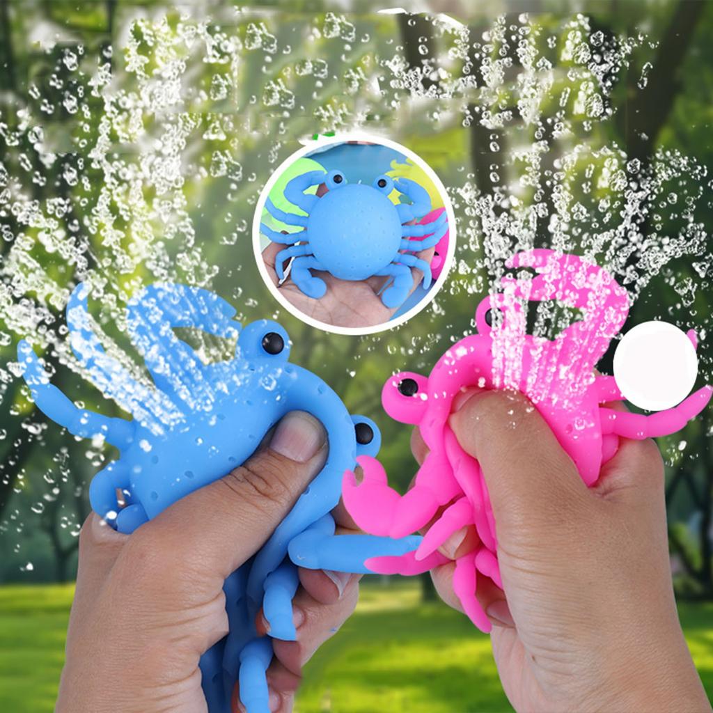 Water-absorbing Crab Children's Bath Beach Water Play Toys Swimming Pool Crab Pinch Fun Baby Water Play Toys