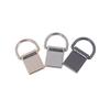 2 Stück Metall D-Ring Tasche Seitenverbinder Schnallen mit Schrauben Handtasche Lederband Griff Kette Haken Verschluss Diy Bastelzubehör