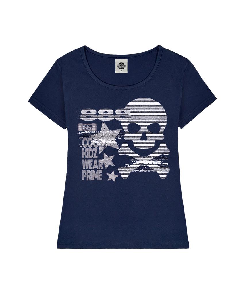 PRIMATE Robber Women'S U-Neck Slim Fit Short Sleeve T-Shirt 6 Colors