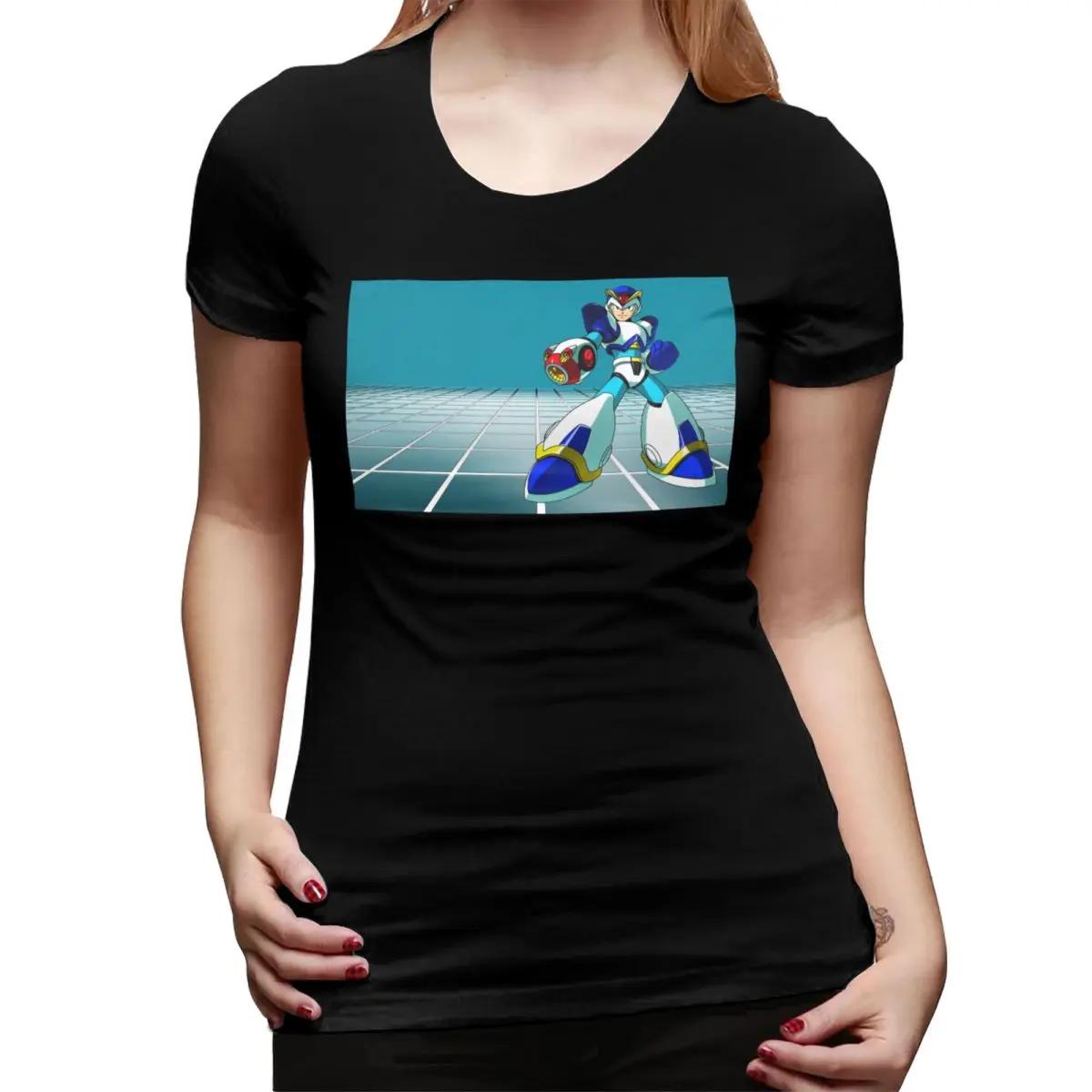 

MegaUnisex Video Game Mega Unisex TShirt for Women Round Neck Streetwear T Shirts Womens Short Sleeve Summer Clothes Tops 4XL
