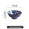 Hand-Painted Ceramic Glazed Bowl