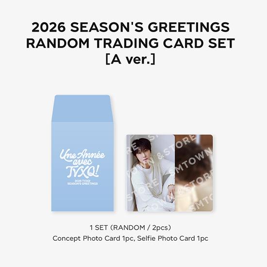 Pre-order 2026 SM Artist Season's Greetings TVXQ! Trading Card