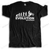 Cotton Tshirt Men Crew Neck Tops New Arrived Mens Tshirt EVOLUTION MOTOCROSSAUC New High Quality Man T Shirt Drop Shipping