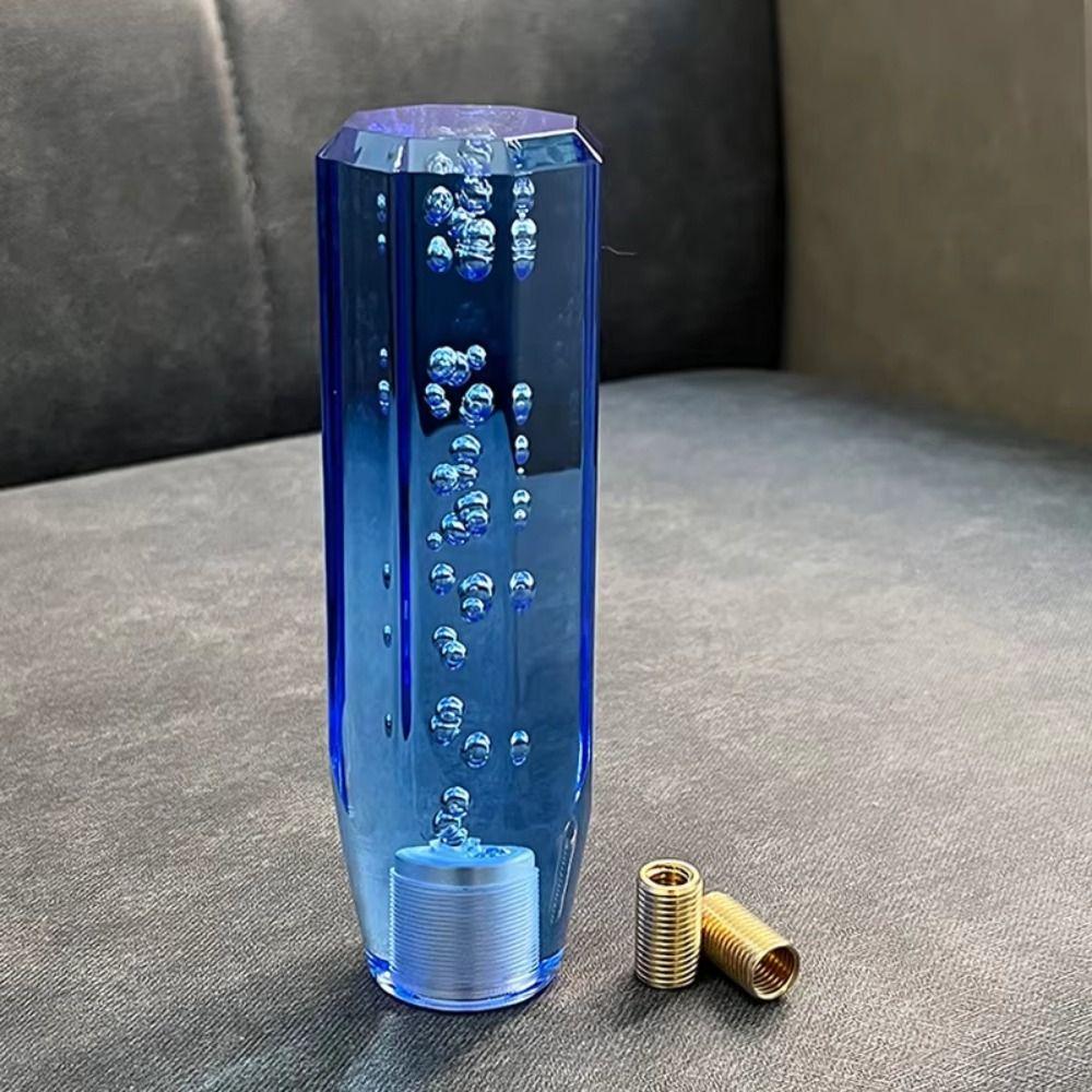 Crystal Transparent Gear Shift Knob Bubble Design Crystal Gear Knob Car Accessories