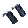 1 Pair Black Motorcycle Rear Foot Pegs Non-slip Motorcycle Foot Rests Motorcycle Pedals  Kart