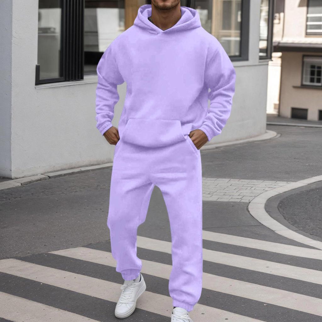 Zestaw dopasowanych bluz z podszewką dla par Kolor zimowy Luźny krój Unisex