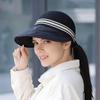 New Women's Sun Hat Sun Hat for Summer Beach Protection Wide-Brim Quick-Dry Fisherman Hat Duckbill Cap