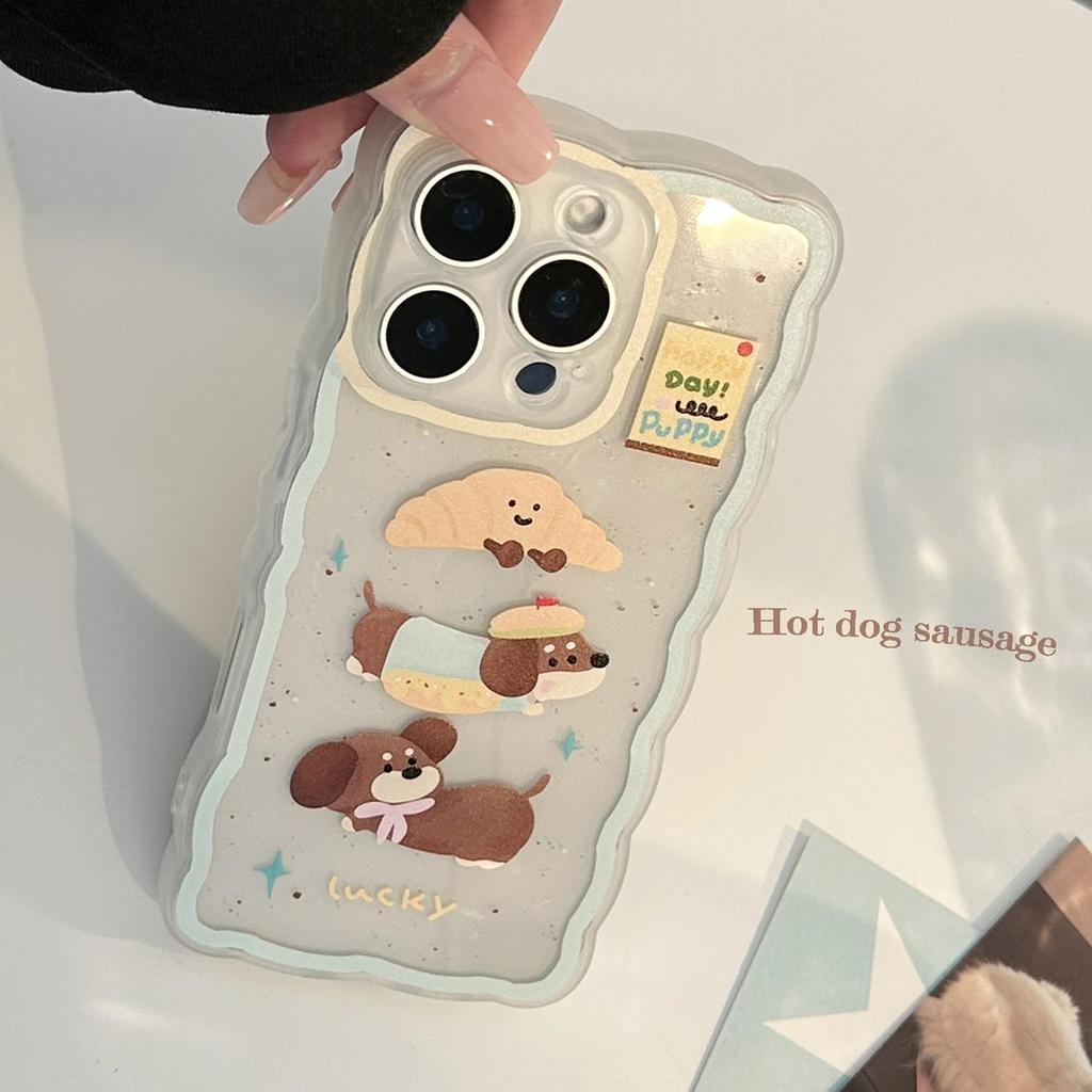 Cute Dachshund Phone Case for Apple Phones