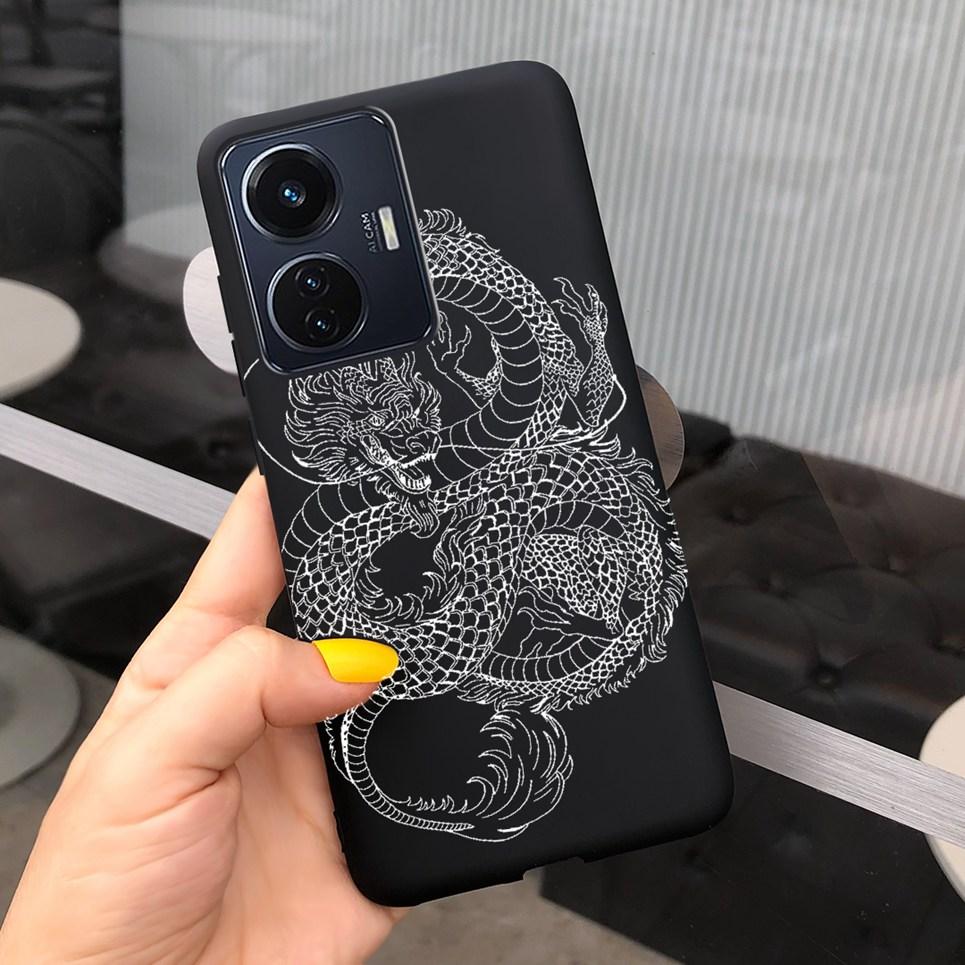 Cute Animal Cartoon Case For Vivo Y55 4G 5G Cases Luxury Silicone Cover For Vivo Y75 4G 5G Fundas Silicone Cool Style Bumper