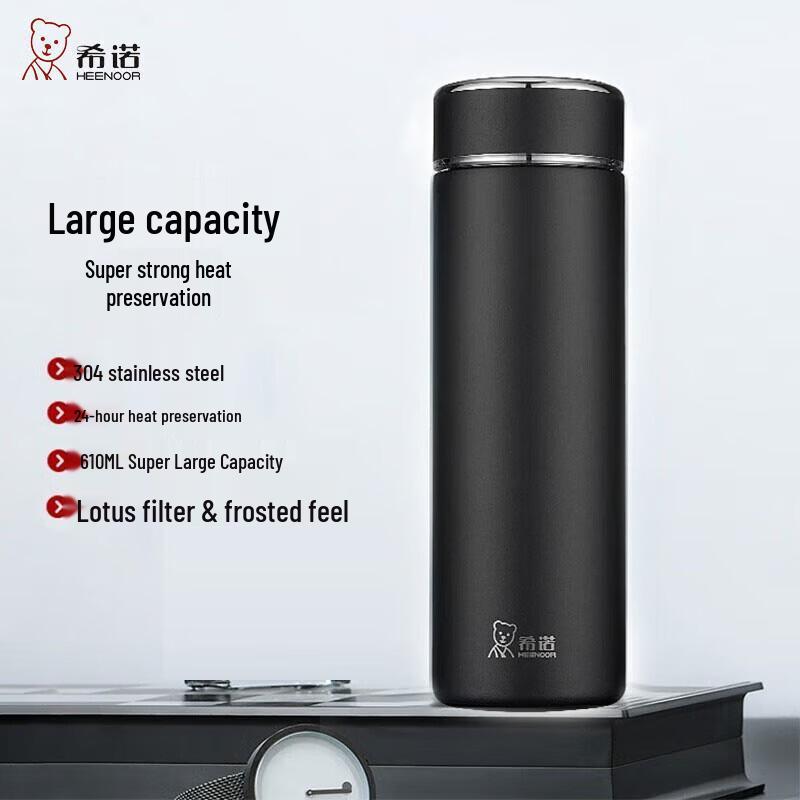 Heenoor XN-3303 610ml Stainless Steel Insulated Travel Mug