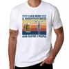 Vintage MOUNTAIN BIKING I Like Beer & Mountain Bikes and Maybe 3 People T-Shirt Sublime T Shirts for Men Graphic