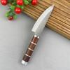 Laser Damascus Kitchen Knives Chef Slicing Meat Fruit Tomato Steak Knife Wood Handle Butcher Boning Knife Barbecue Cleaver Meat