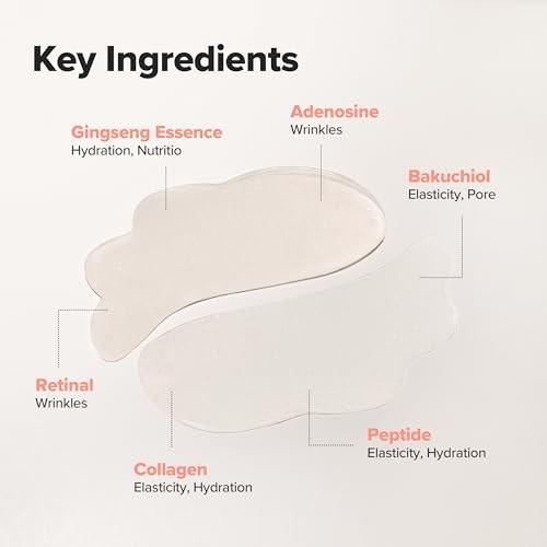 [Anti-Falten] Beauty of Joseon Ginseng Retinal Straffende Augenpads Hydrogel Augenpflege 60 Pads