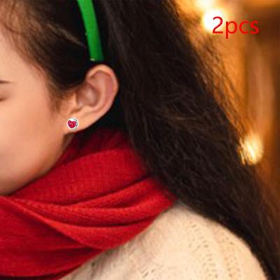 Christmas Earrings Stud Trendy Jewelry Charm Drop Decor Dangle for Daily
