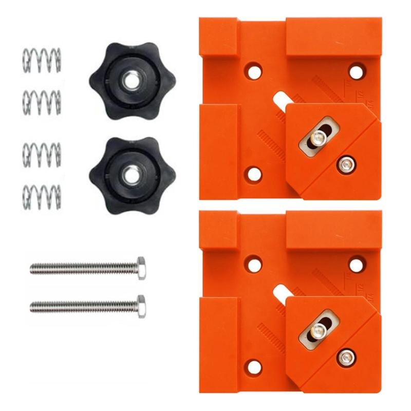 90 Degree Clamps For Woodworking Projects Precise Joinery & Cabinetry 2pcs