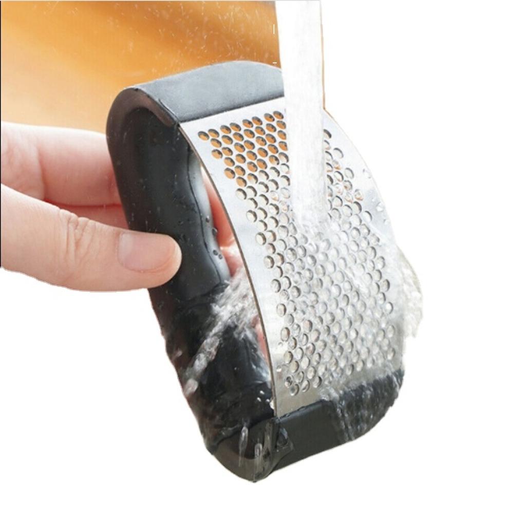 Stainless Steel Garlic Press Crusher Manual Garlic Mincer Chopping Garlic Tool Fruit Vegetable Tools Kitchen Accessories Gadget