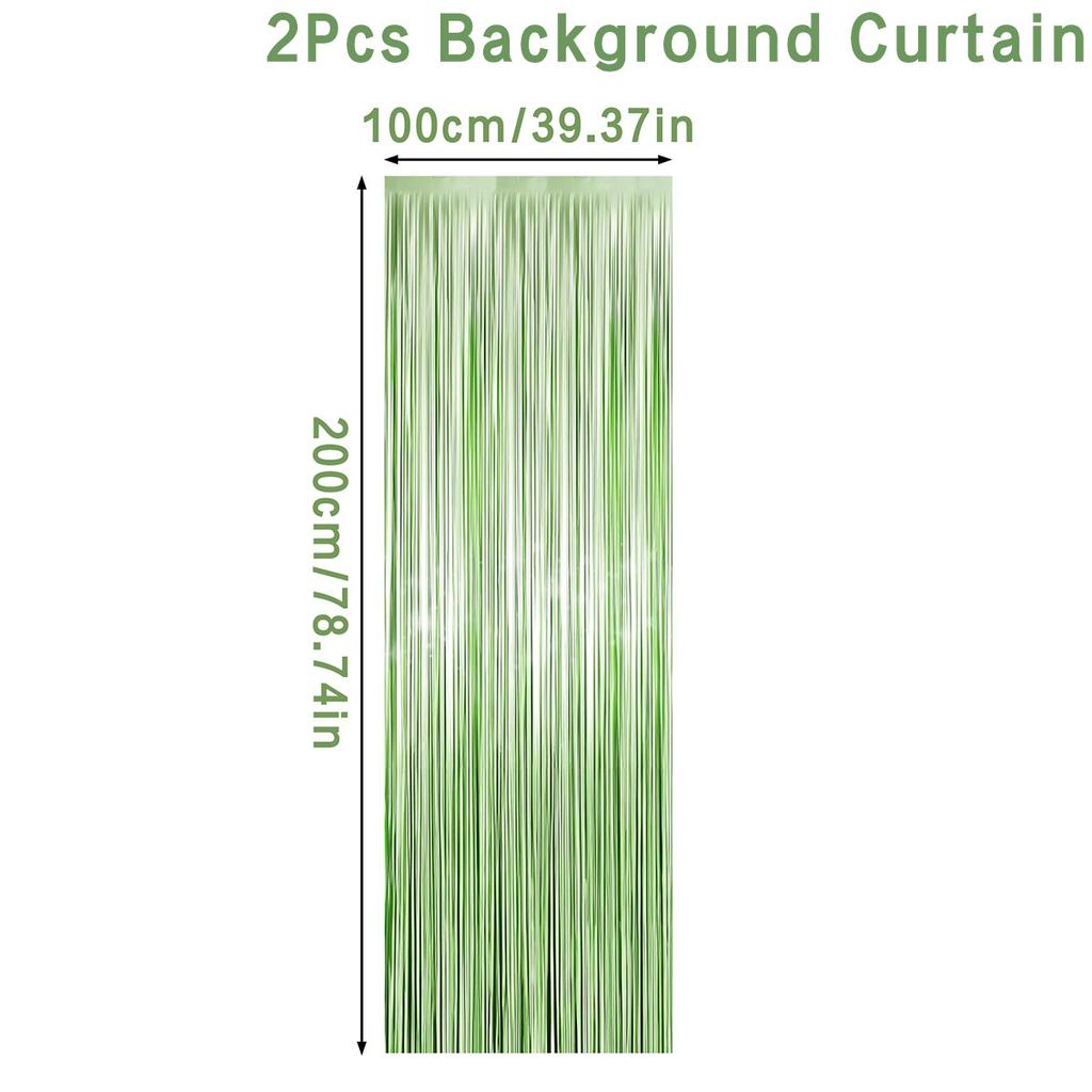 Birthday Party Wedding Decoration Backdrop Curtains Glitter Glossy Fringe Tinsel Foil Curtain Baby Shower Anniversary Wholesale