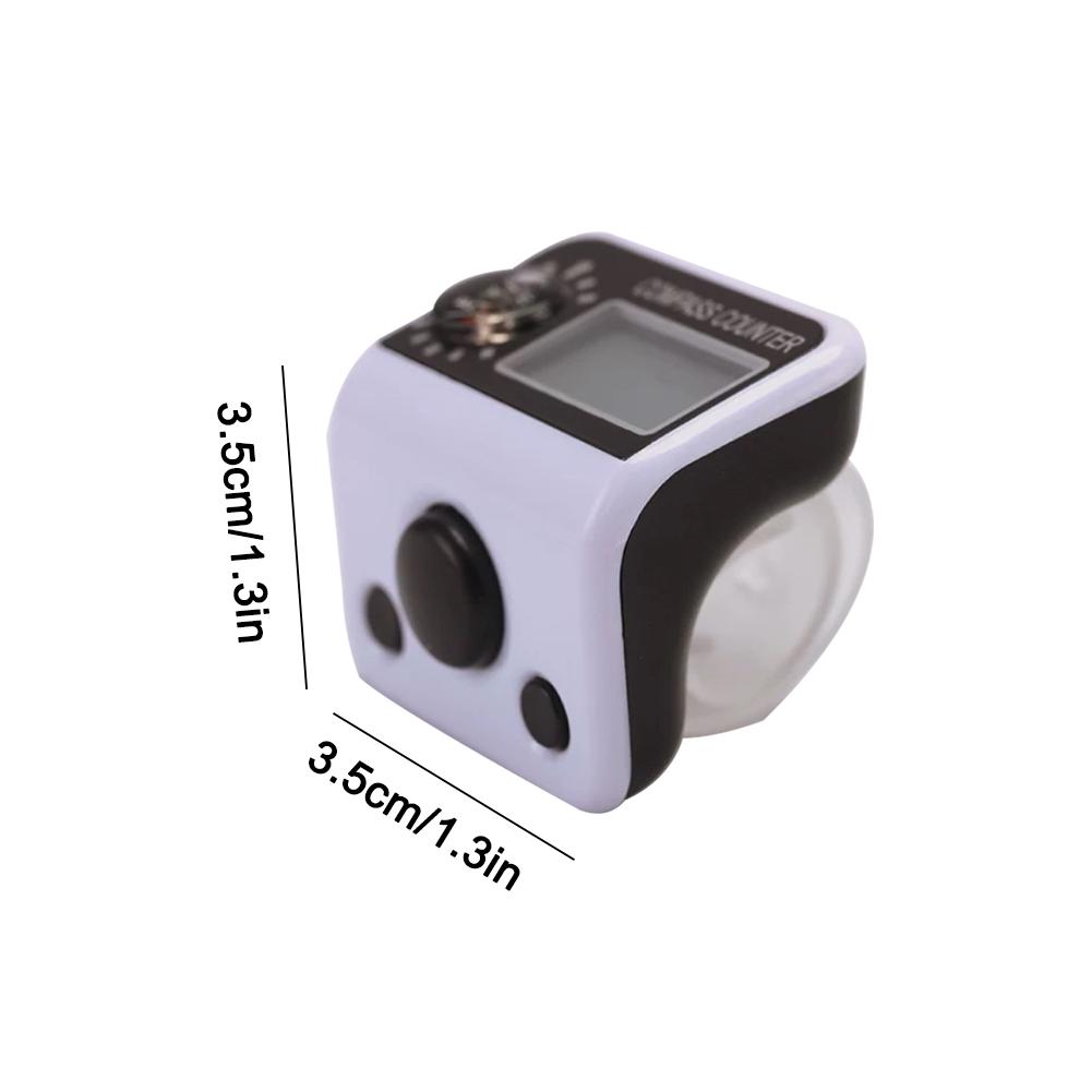 Electronic Finger Counter with Resettable 5 Digital LCD Electronic Digital Finger Hand Tally Counter Count For Sewing